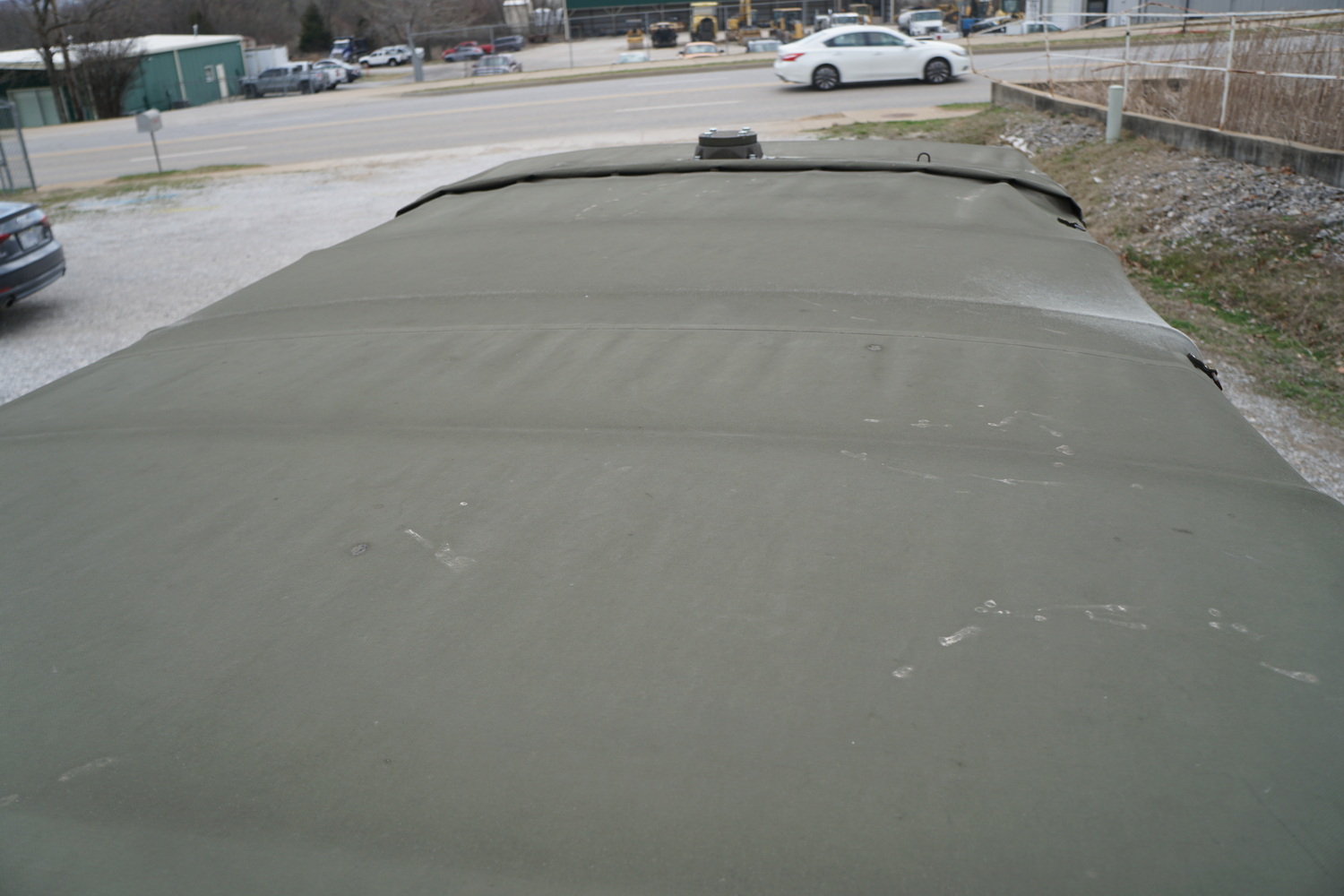 This is an original Swiss Army Troop Carrier 
Goo ..