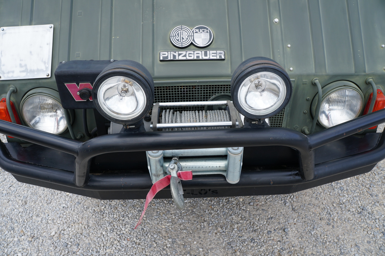 This is an original Swiss Army Troop Carrier 
Goo ..