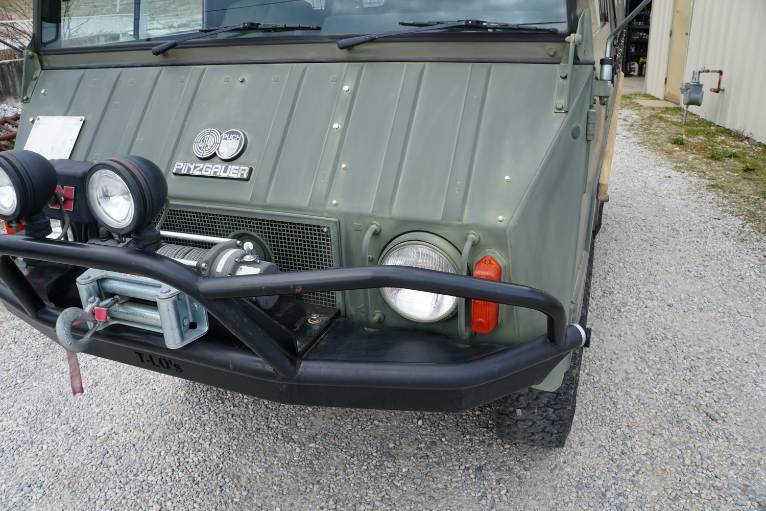 This is an original Swiss Army Troop Carrier 
Goo ..