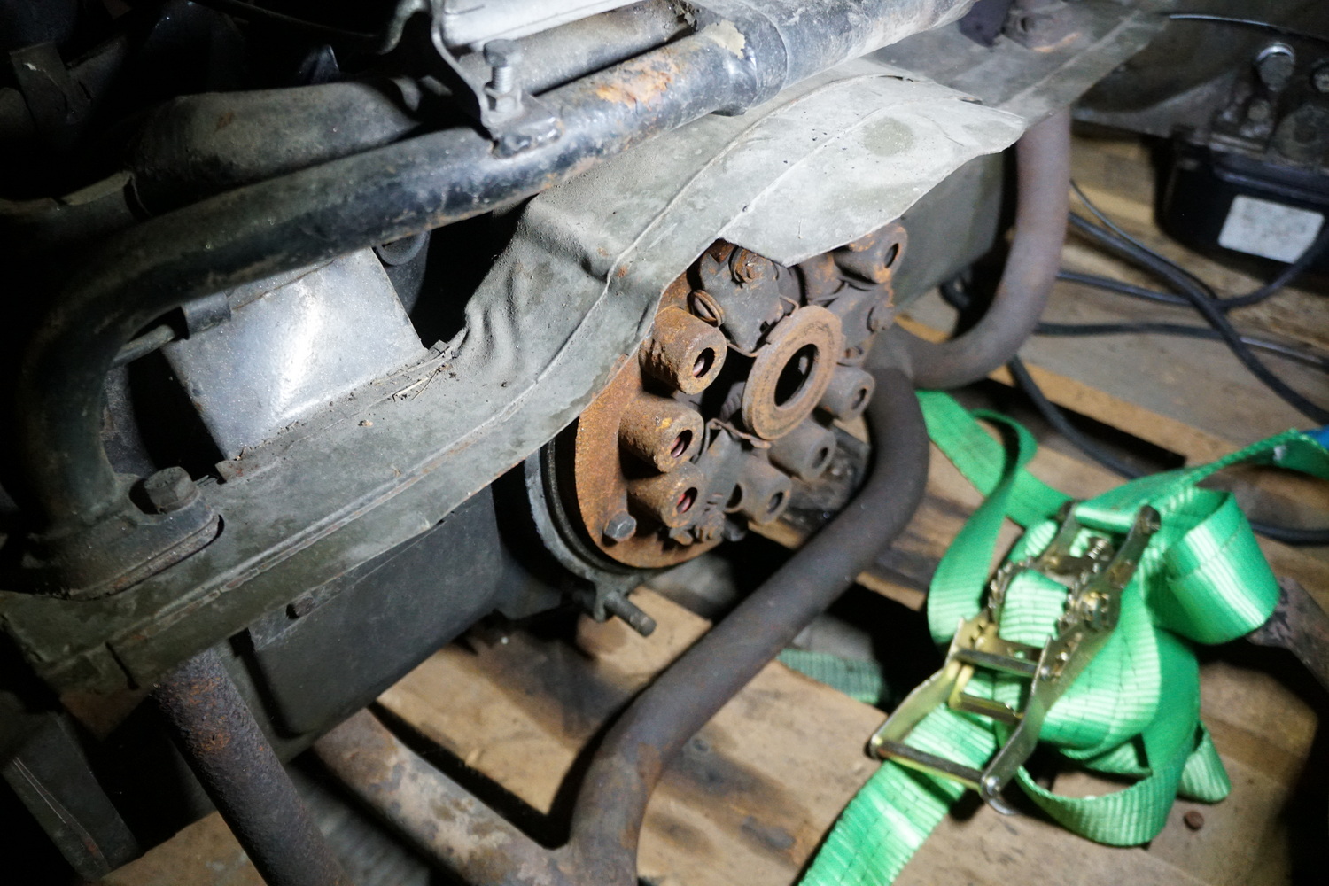 Used Haflinger Engine  Swiss Army Model with Shiel ..