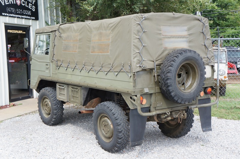 This is a original Swiss Army Troop Carrier with   ..