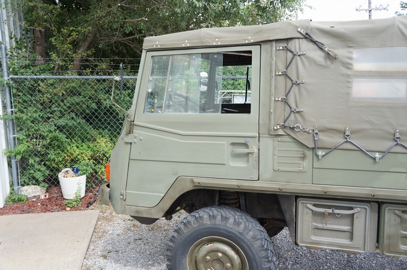 This is a original Swiss Army Troop Carrier with   ..