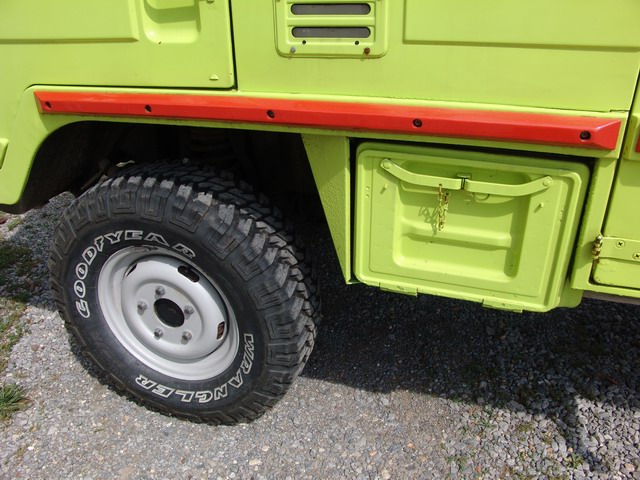 Swiss Army Radio Truck Custom Paint and Interior
 ..