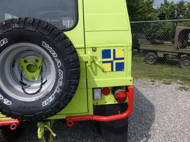 Swiss Army Radio Truck Custom Paint and Interior
 ..