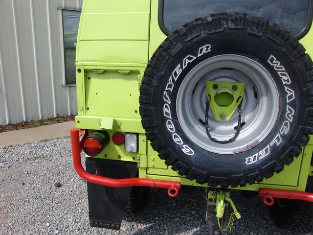 Swiss Army Radio Truck Custom Paint and Interior
 ..