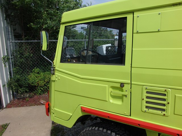 Swiss Army Radio Truck Custom Paint and Interior
 ..