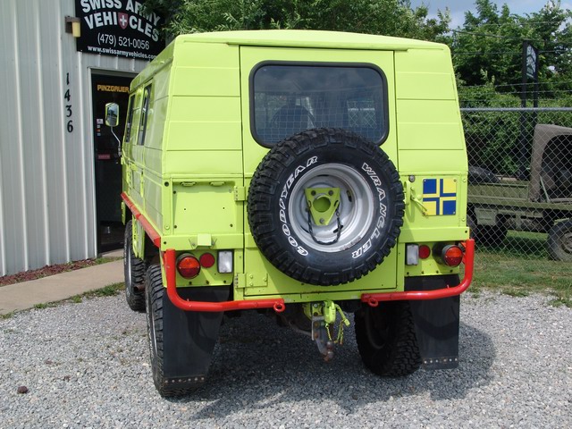 Swiss Army Radio Truck Custom Paint and Interior
 ..
