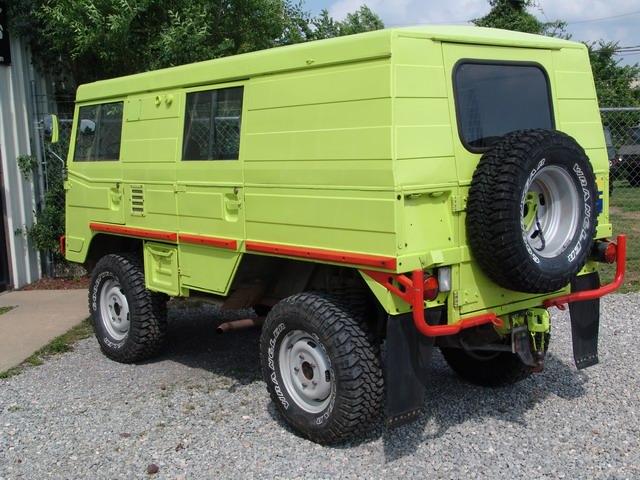 Swiss Army Radio Truck Custom Paint and Interior
 ..