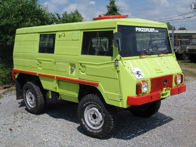 Swiss Army Radio Truck Custom Paint and Interior
 ..