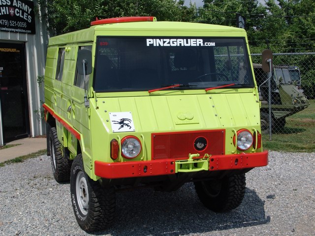 Swiss Army Radio Truck Custom Paint and Interior
 ..
