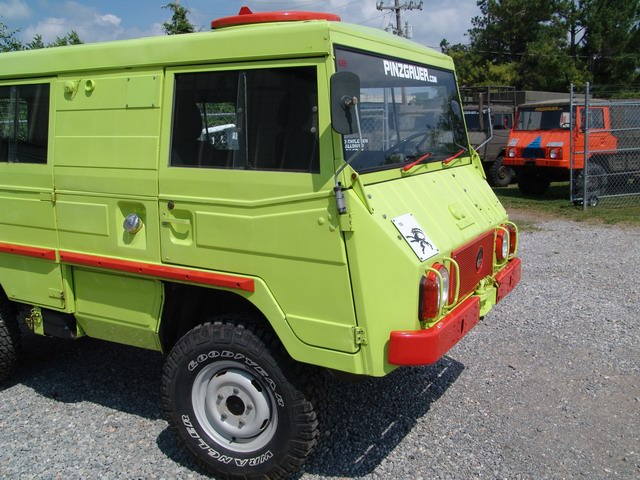 Swiss Army Radio Truck Custom Paint and Interior
 ..