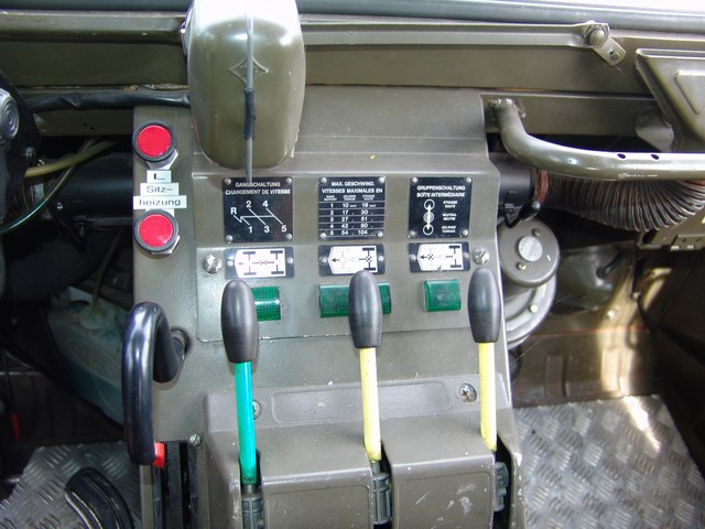 Swiss Army Radio Truck Custom Paint and Interior
 ..