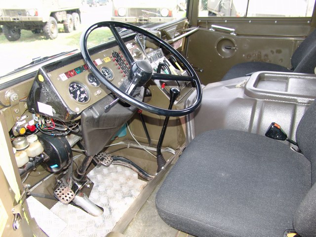 Swiss Army Radio Truck Custom Paint and Interior
 ..