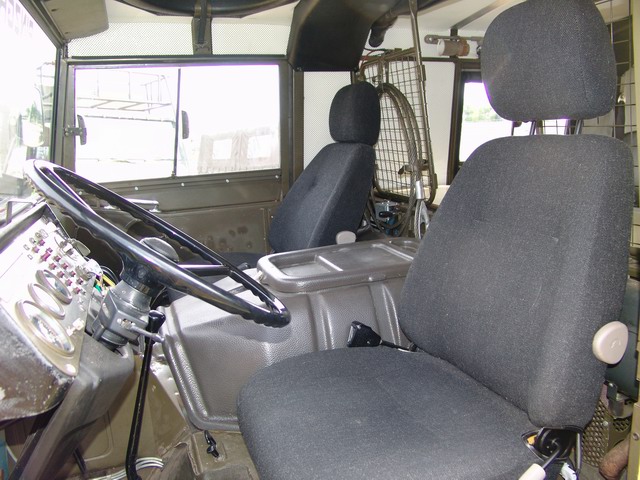 Swiss Army Radio Truck Custom Paint and Interior
 ..