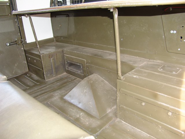 Swiss Army Radio Truck Custom Paint and Interior
 ..