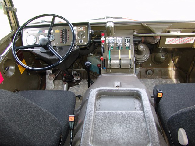 Swiss Army Radio Truck Custom Paint and Interior
 ..