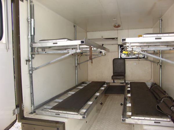This is a Swiss Army Ambulance Check Pinzgauer S ..
