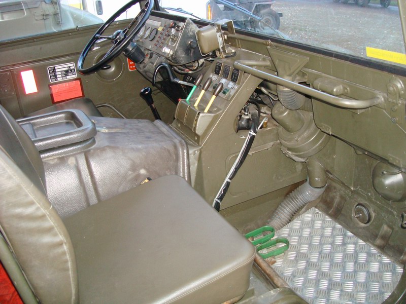 All original 6x6 Swiss Military Firetruck with ver ..