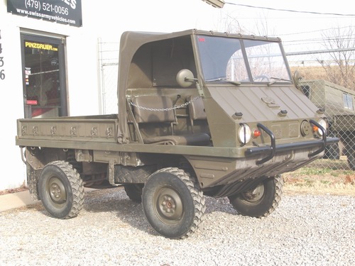 This is an all original Swiss Army Haflinger.
