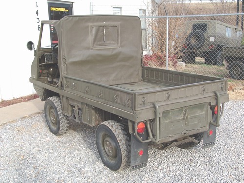 This is an all original Swiss Army Haflinger.
