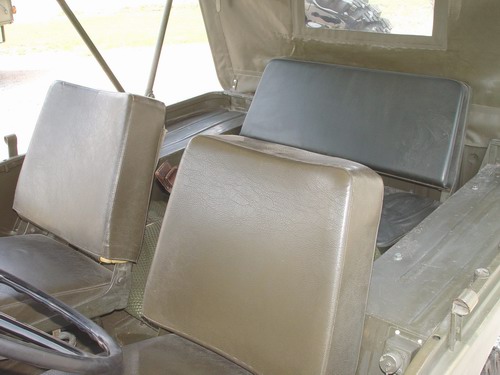 All original Swiss Army Jeep 
Tailgate, rear Seat, ..